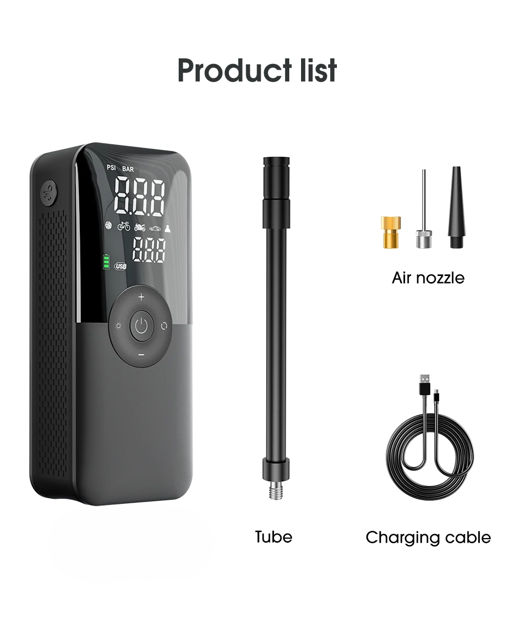 RoadAir Pro Portable Tire Inflator
