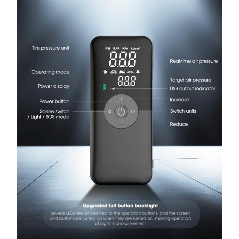 RoadAir Pro Portable Tire Inflator